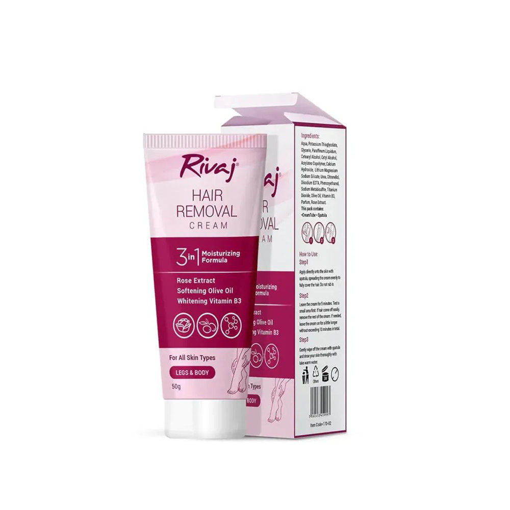 Picture of Rivaj Nomo Moisturizing Hair Remover Cream 50ML