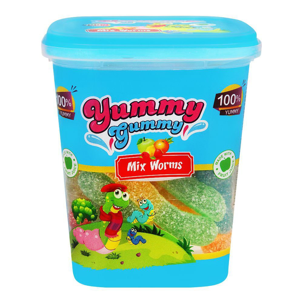 Picture of Yummy Gummy Mix Worms 175GM