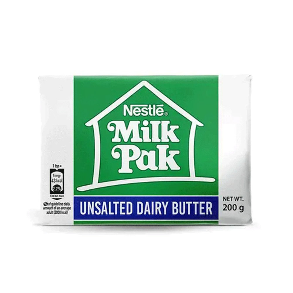 Picture of Nestle Milk Pak Unsalted Dairy Butter 200GM