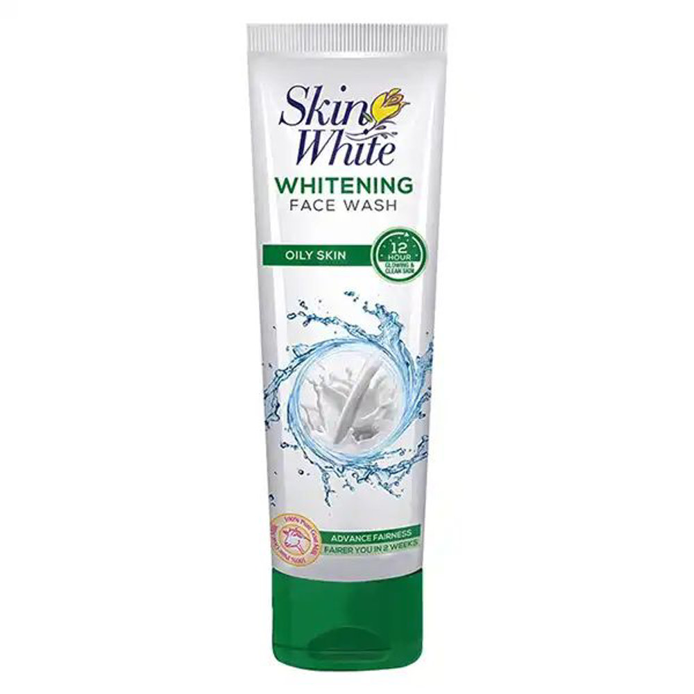 Picture of Skin White Whitening Face Wash Oily Skin Green 60ML