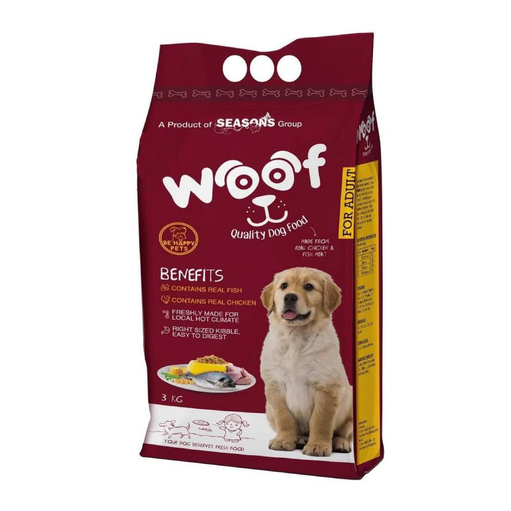 Picture of Woof Dog Food For Adult 3KG