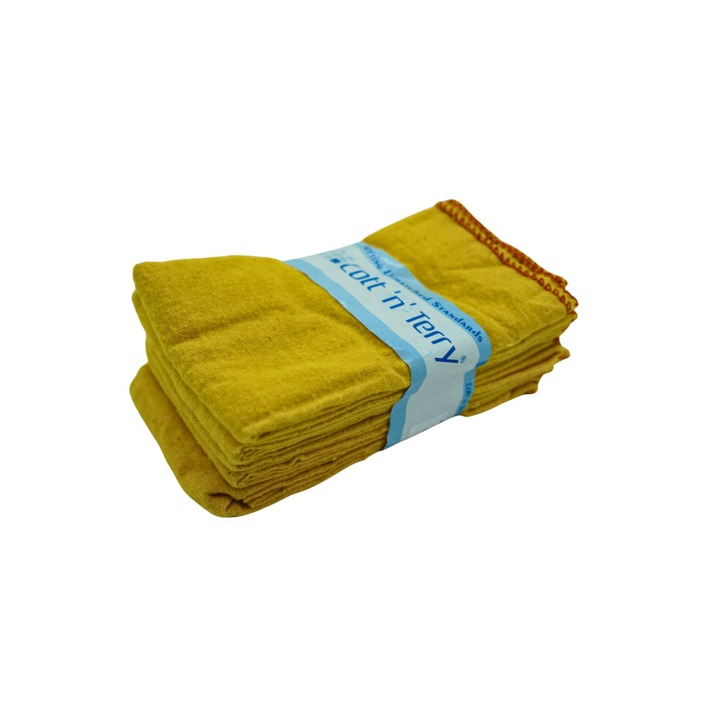 Picture of COTTT N TERRY YELLOW DUSTER 5PCS PACK