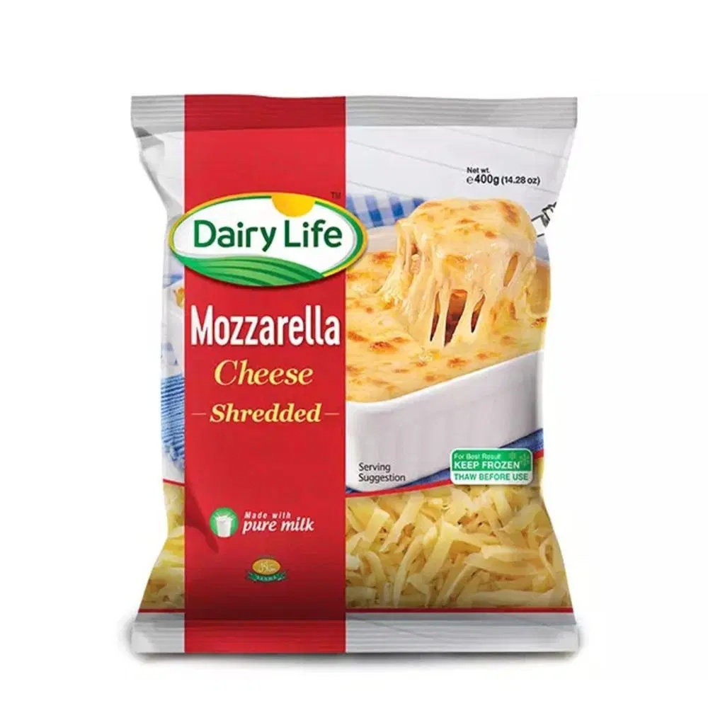 Picture of Dairy Life Mozzarella Cheese Shredded 400GM