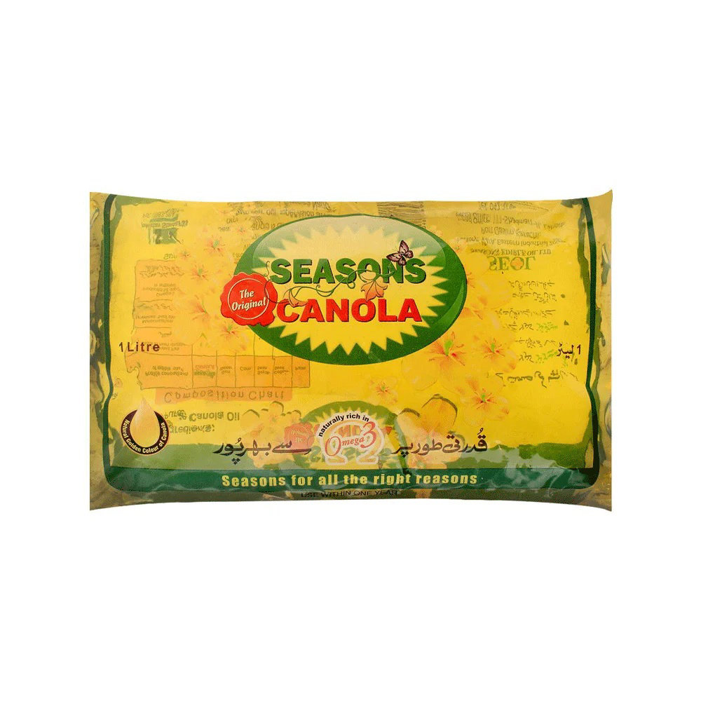 Picture of Season's Canola Oil 1Liter Pouch