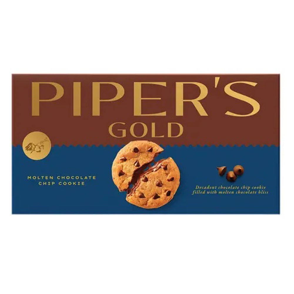 Picture of Piper's Gold Molten Chocolate Chip Cookie 144GM
