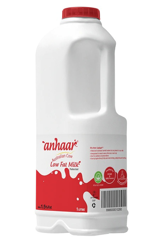 Picture of Anhaar Cow Low Fat Milk 1Ltr