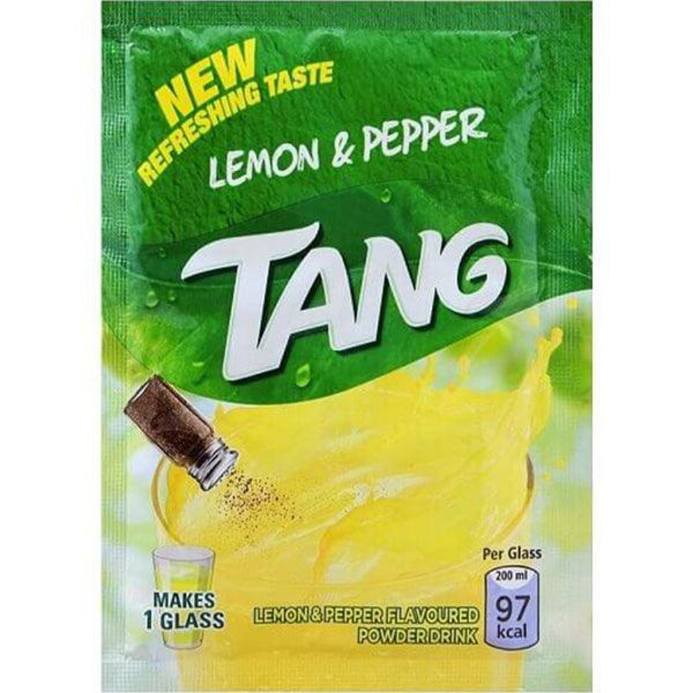 Picture of Tang Lemon Pepper Flavored Powder Drink 125GM