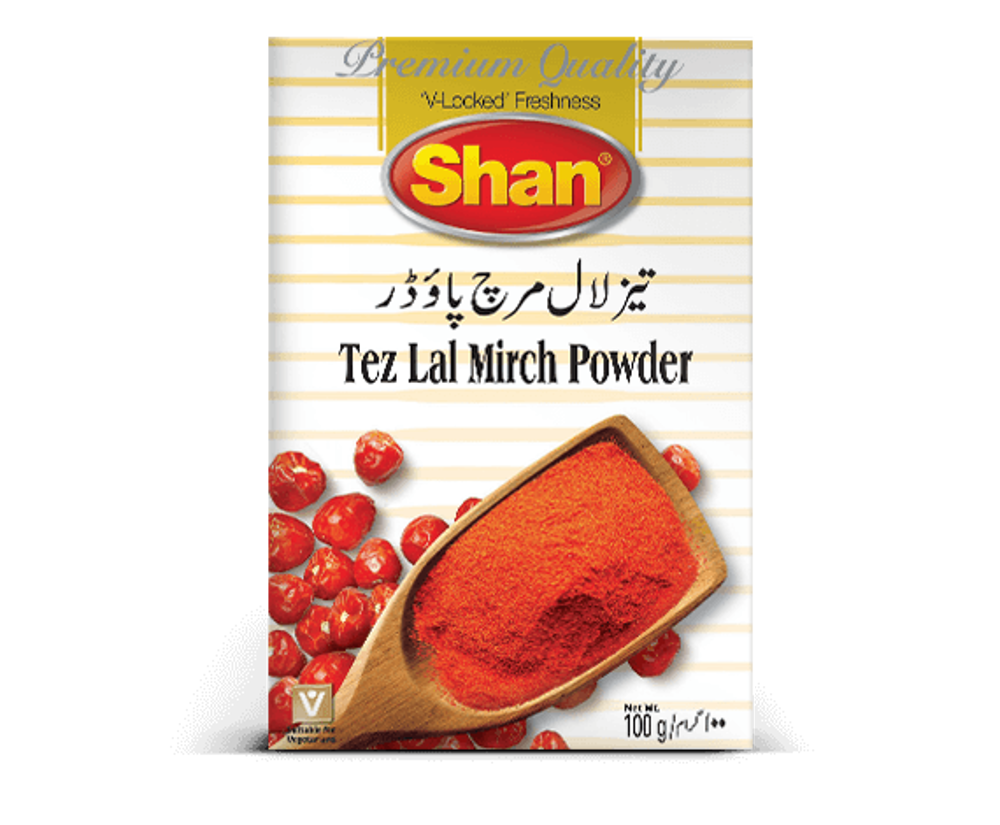 Picture of Shan Tez Lal Mirchi Powder 185GM