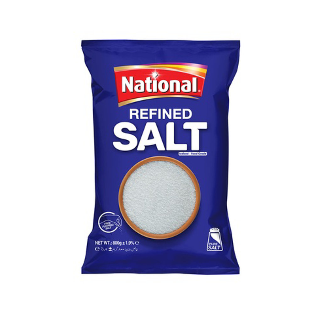 Picture of National Refined Salt 800GM