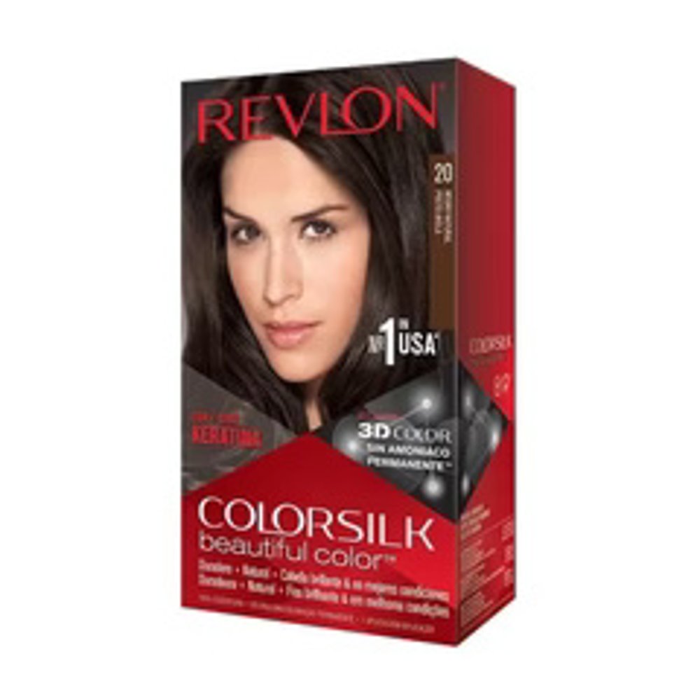 Picture of Revlon Colorsilk 20 Brown Black Hair Colour 