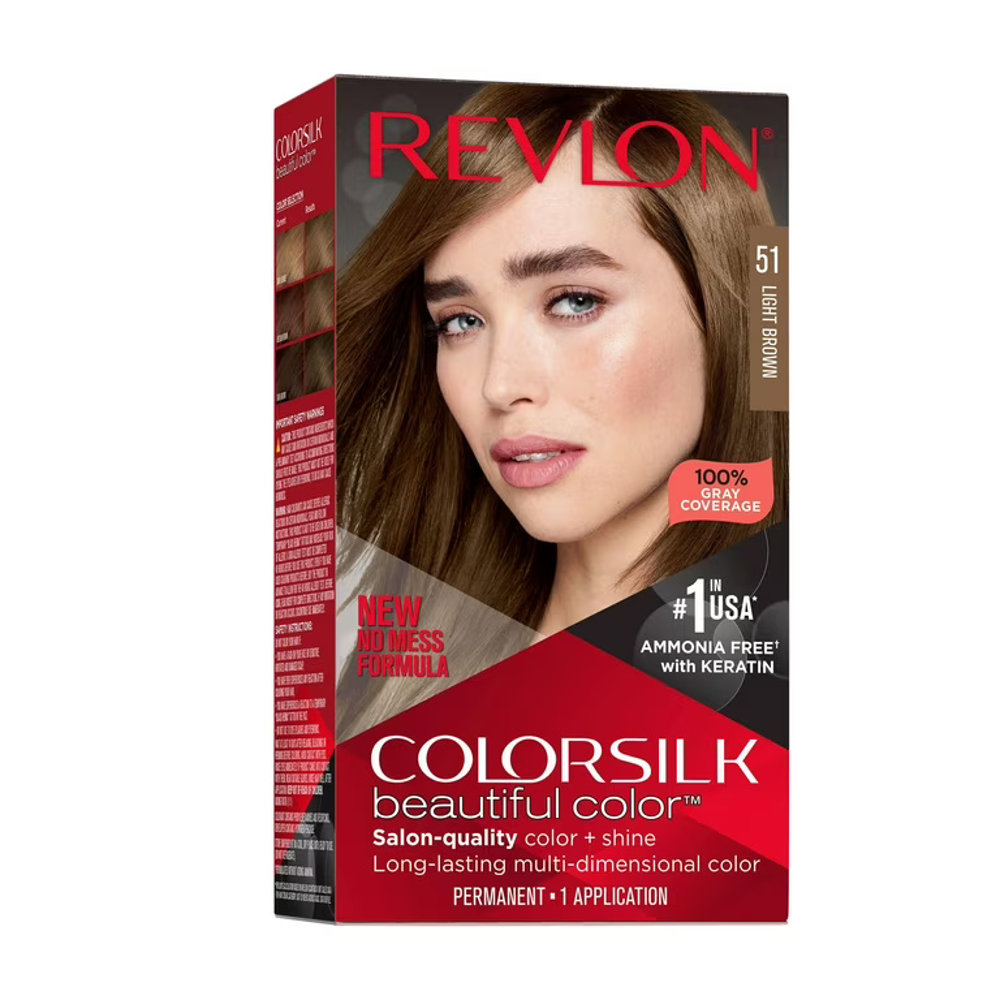 Picture of Revlon Color Silk 51Light Brown 59.1ML