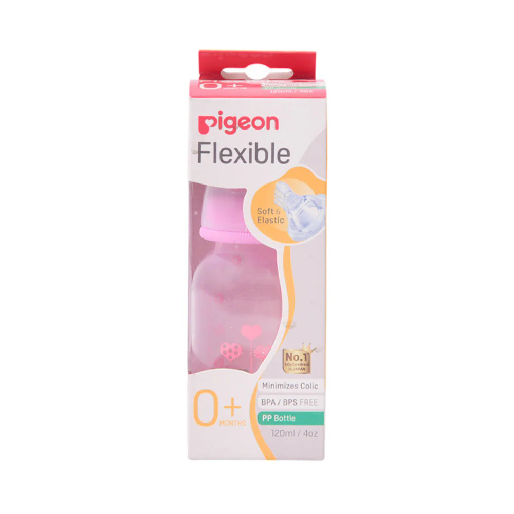 Picture of Pigeon Flexible Feeder Bottle 120ML 79226