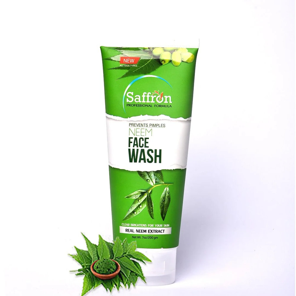 Picture of Saffron Neem Face Wash 200GM