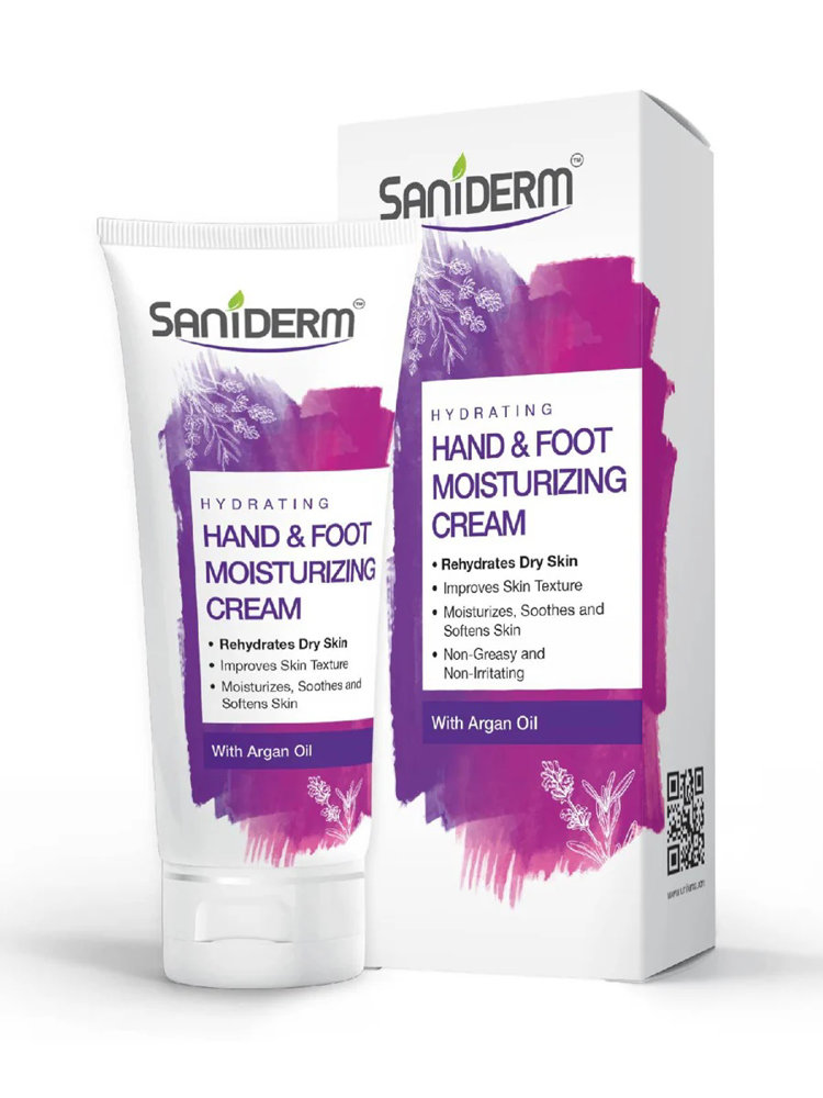 Picture of Saniderm Hydrating Hand & Foot Moisturizing Cream 50GM