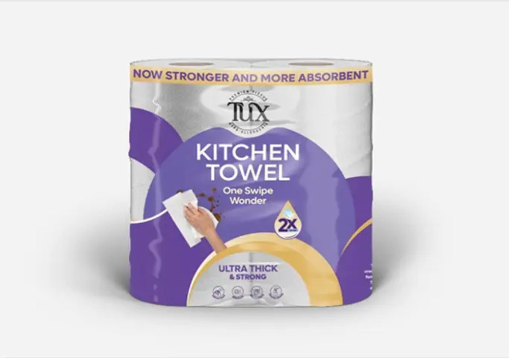 Picture of Tux Kitchen Roll 2Pcs