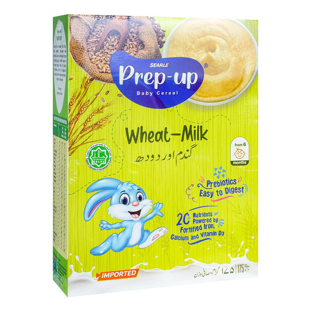 Picture of Prep-Up Baby Cereal Wheat Milk 175GM