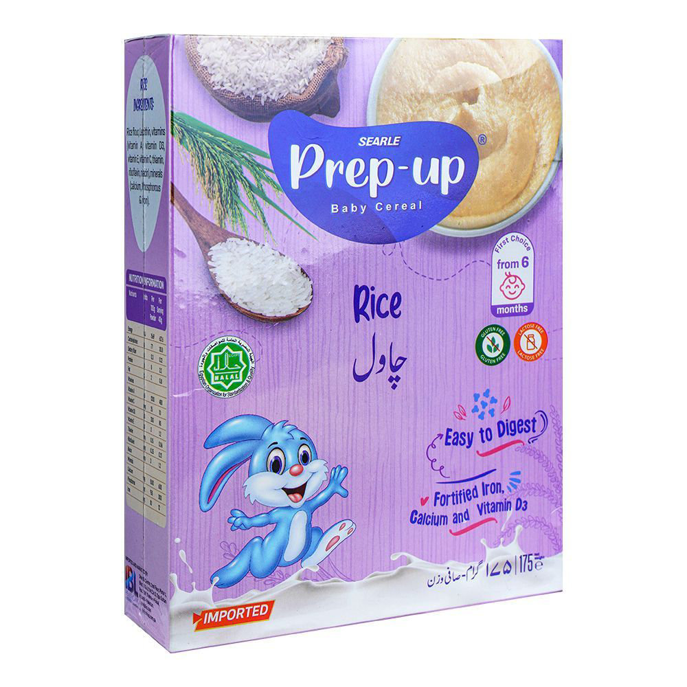 Picture of Prep-Up Baby Cereal Rice 175GM