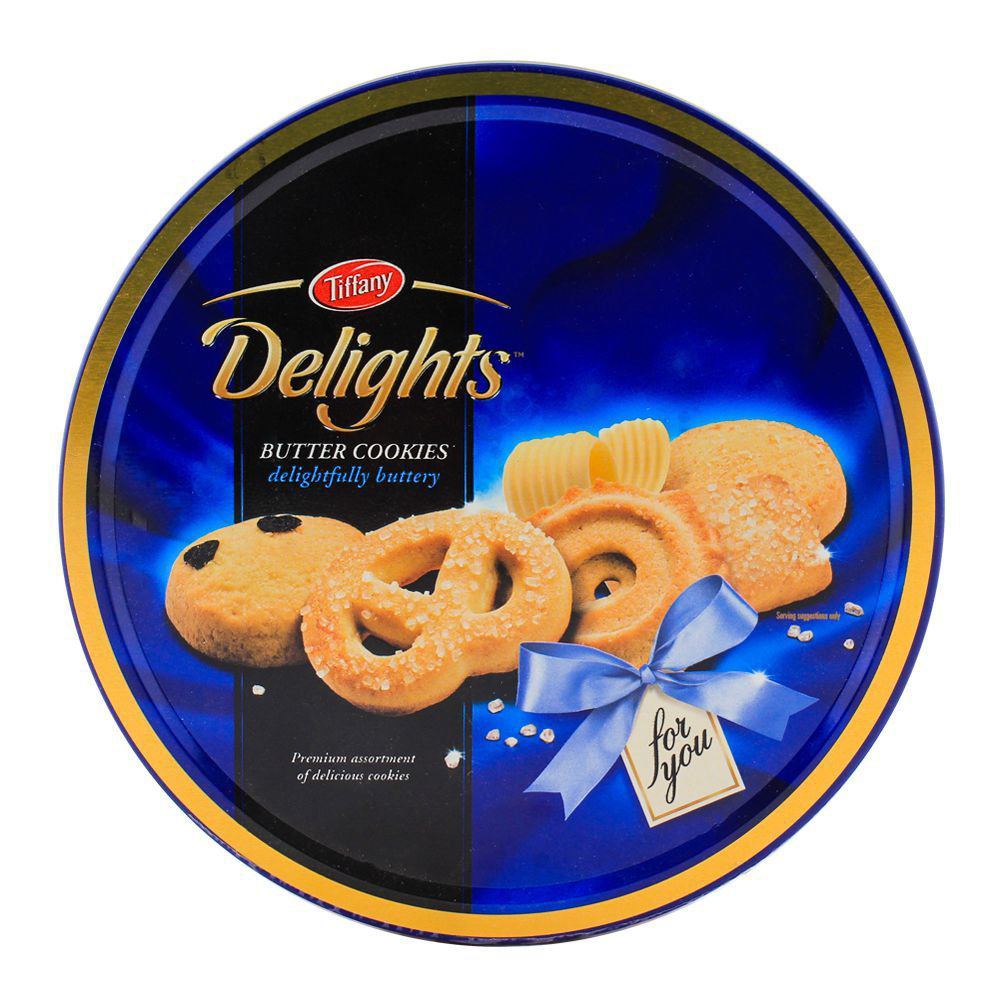 Picture of Tiffany Delight Butter Cookies Tin 405GM