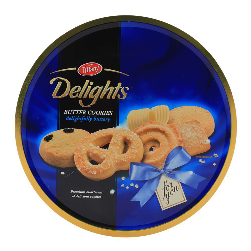 Picture of Tiffany Delights Butter Cookies Tin 810GM