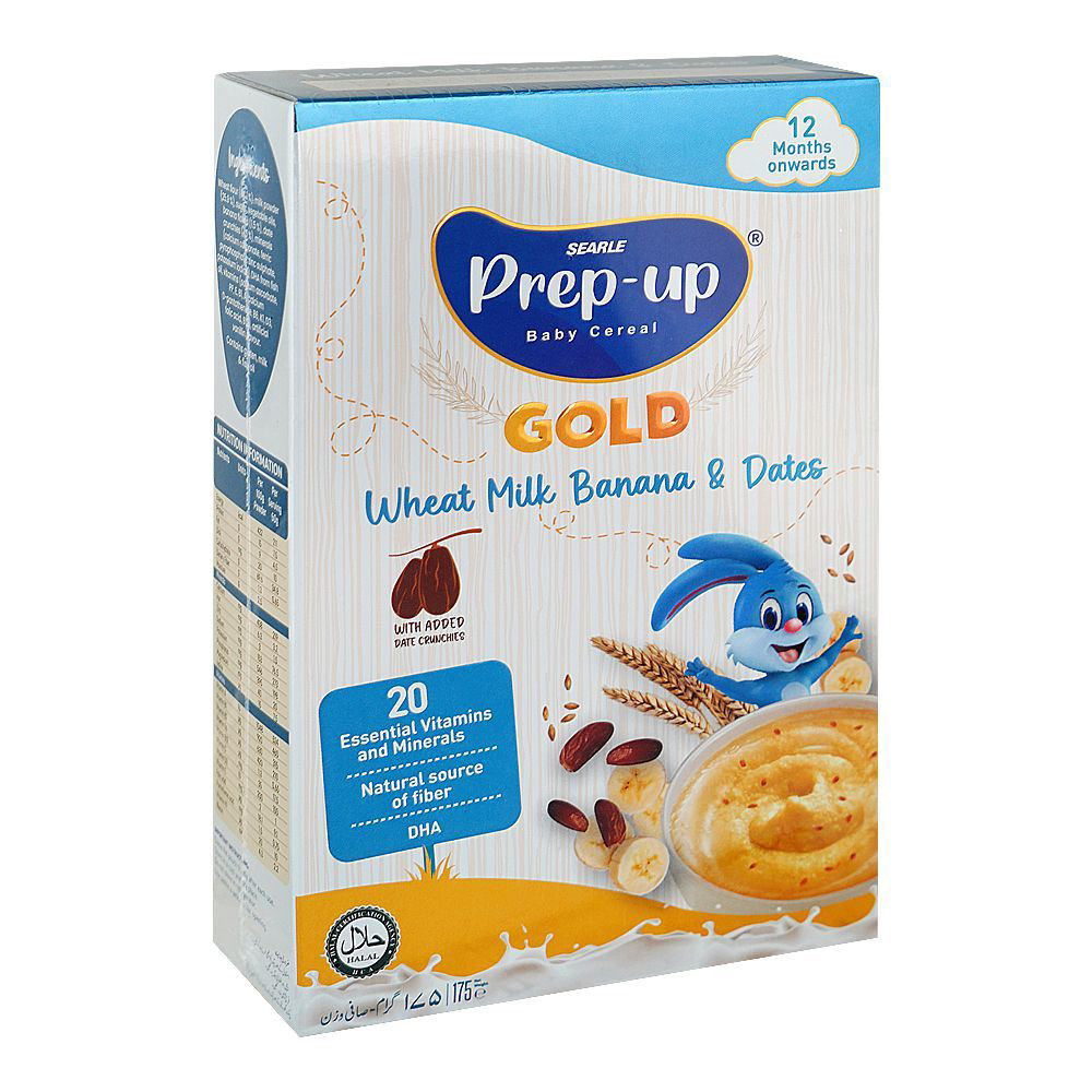 Picture of Prep-Up Baby Cereal Wheat Milk Banana & Dates 175GM