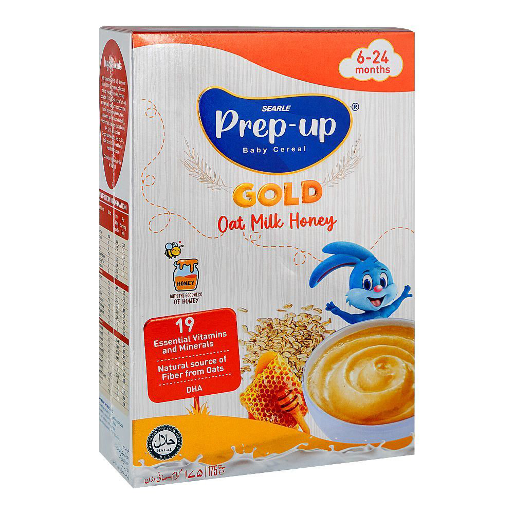 Picture of Prep-Up Baby Cereal Gold Oat Milk Honey 175GM