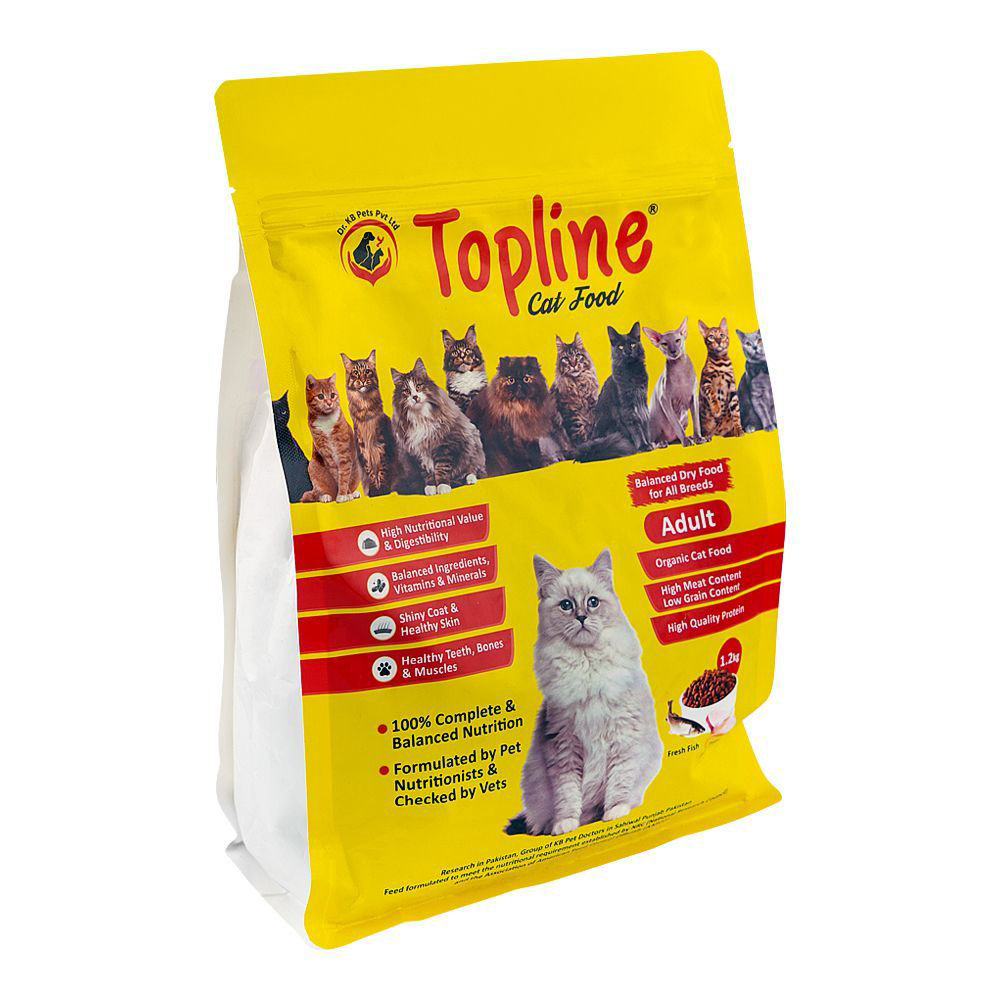 Picture of Topline Cat Food Fish & Vegetable 1.2KG