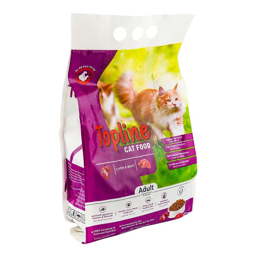 Picture of Topline Cat Food Liver & Meat 1.2KG