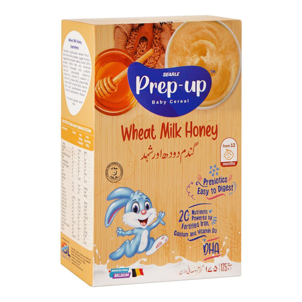 Picture of Prep-Up Baby Cereal Wheat Milk Honey 175GM