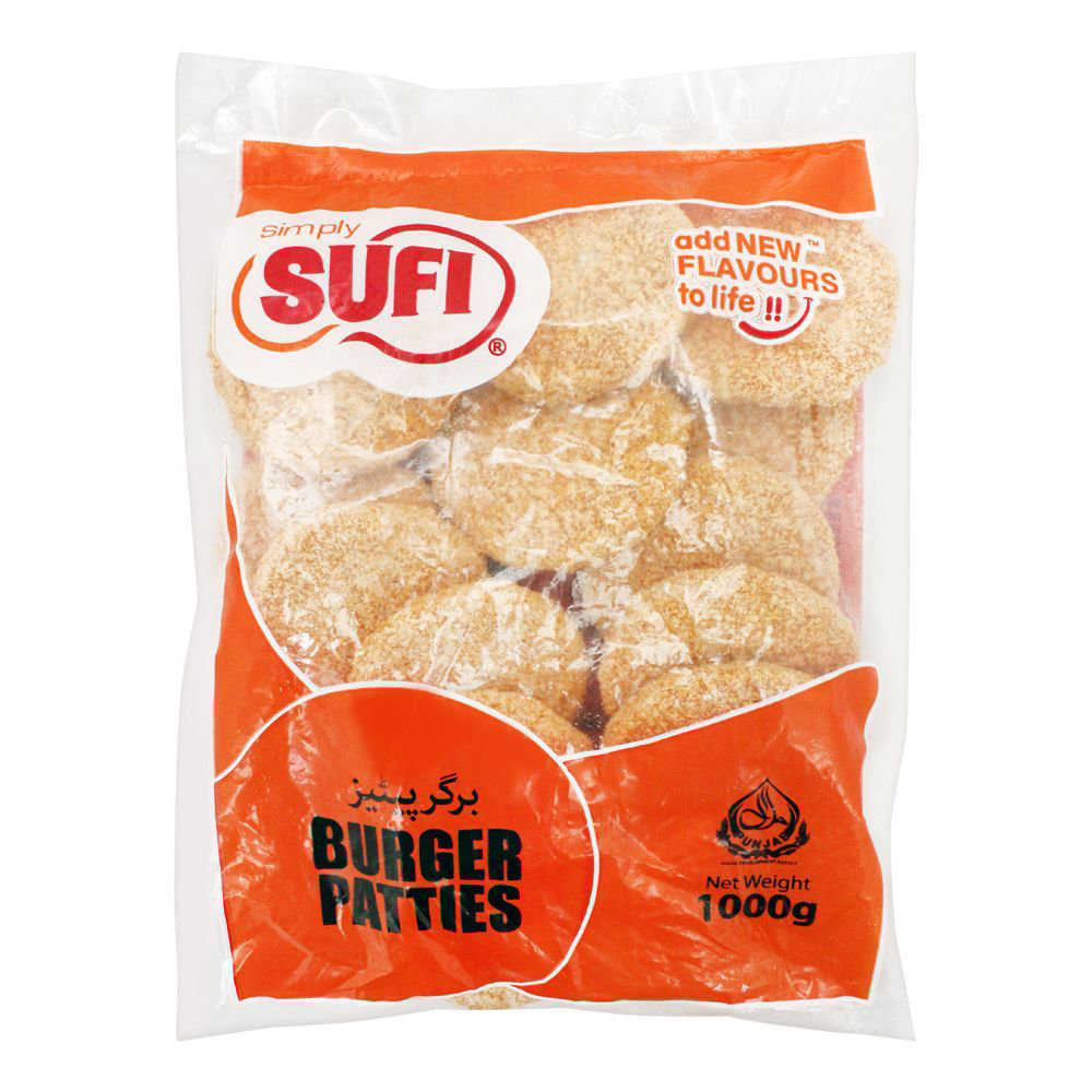 Picture of Sufi Burger Patties Poly Bag 1000GM