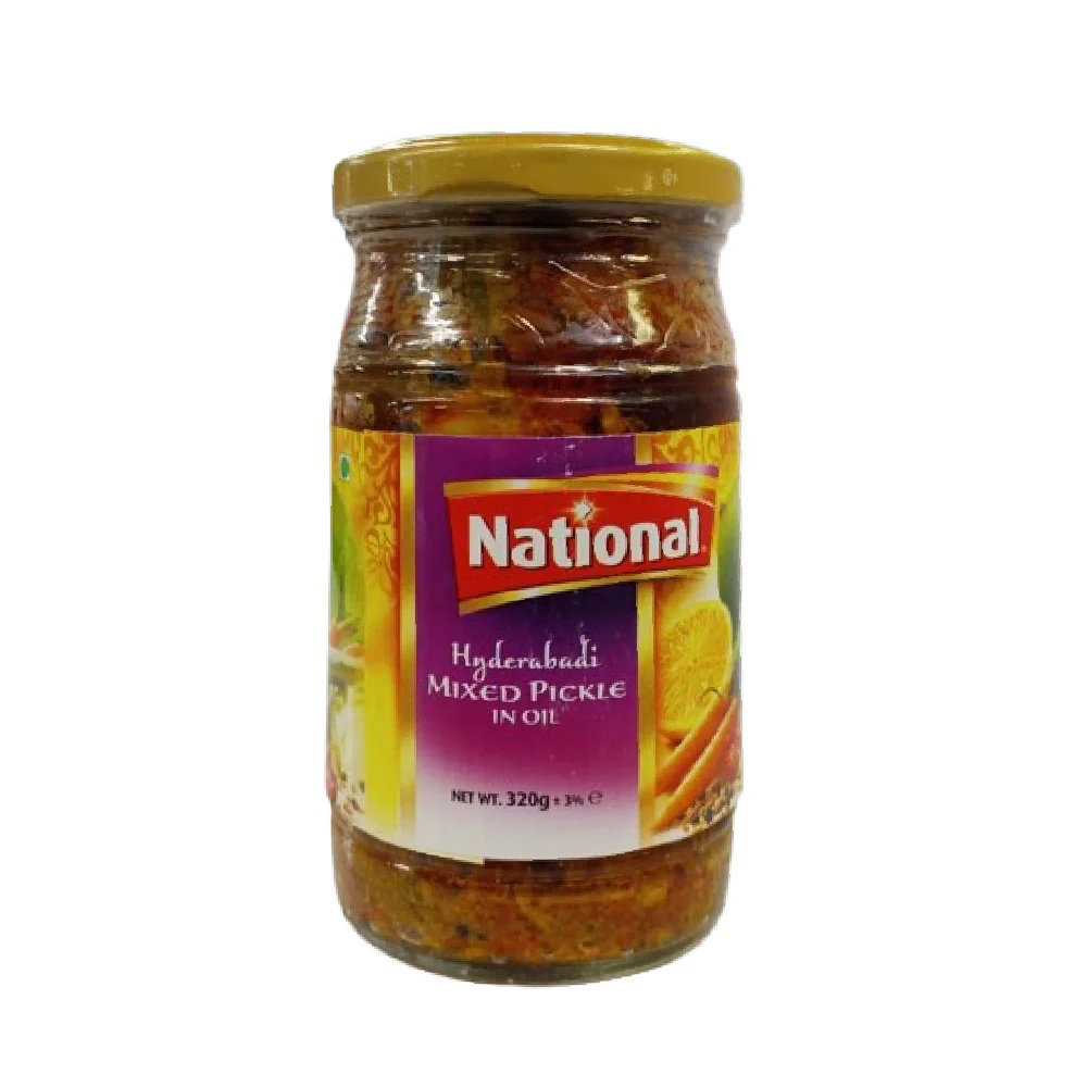 Picture of National Hyderabadi Mixed Pickle 320GM