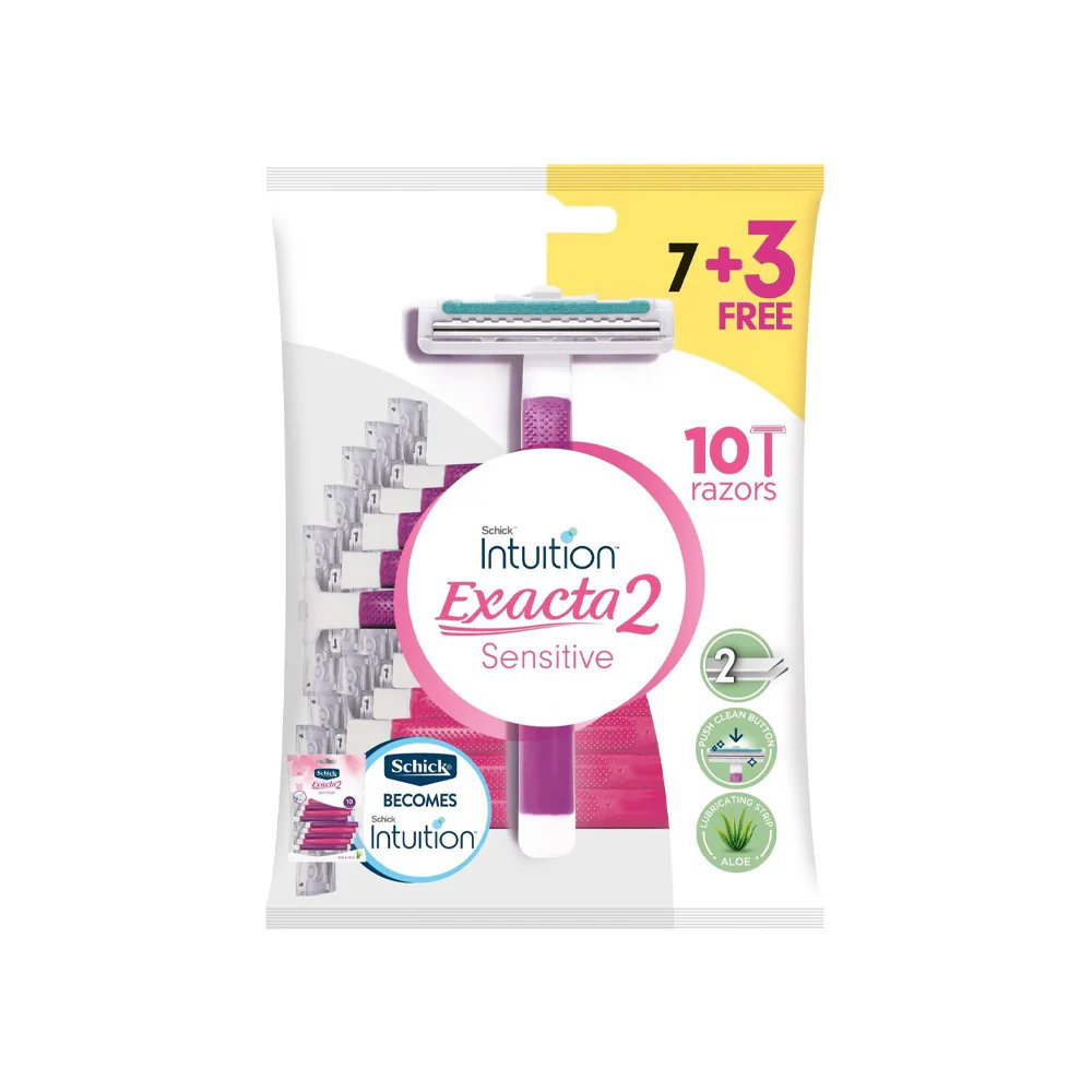 Picture of Schick Intuition Exacta 2 Women 7+3 Razor 