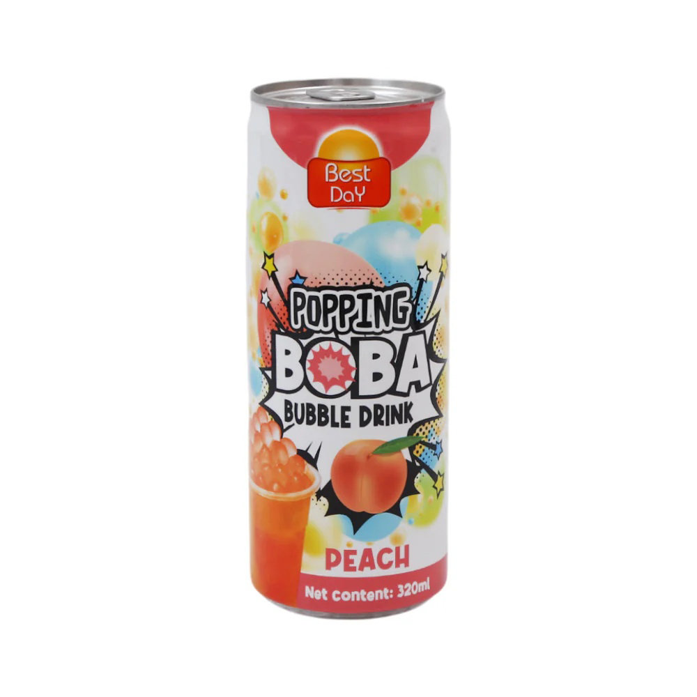 Picture of Sweet Hub Popping Boba Peach Juice 325ML