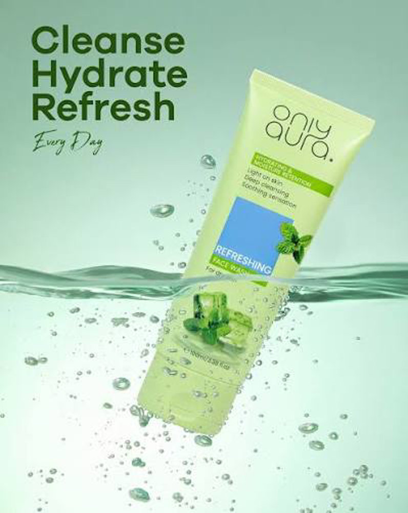 Picture of ONLY AURA REFRESHING FACE WASH 150ML