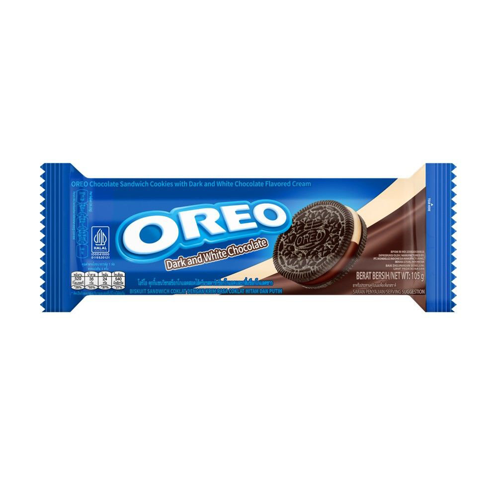 Picture of Oreo Dark & White Chocolate Biscuit 105GM 