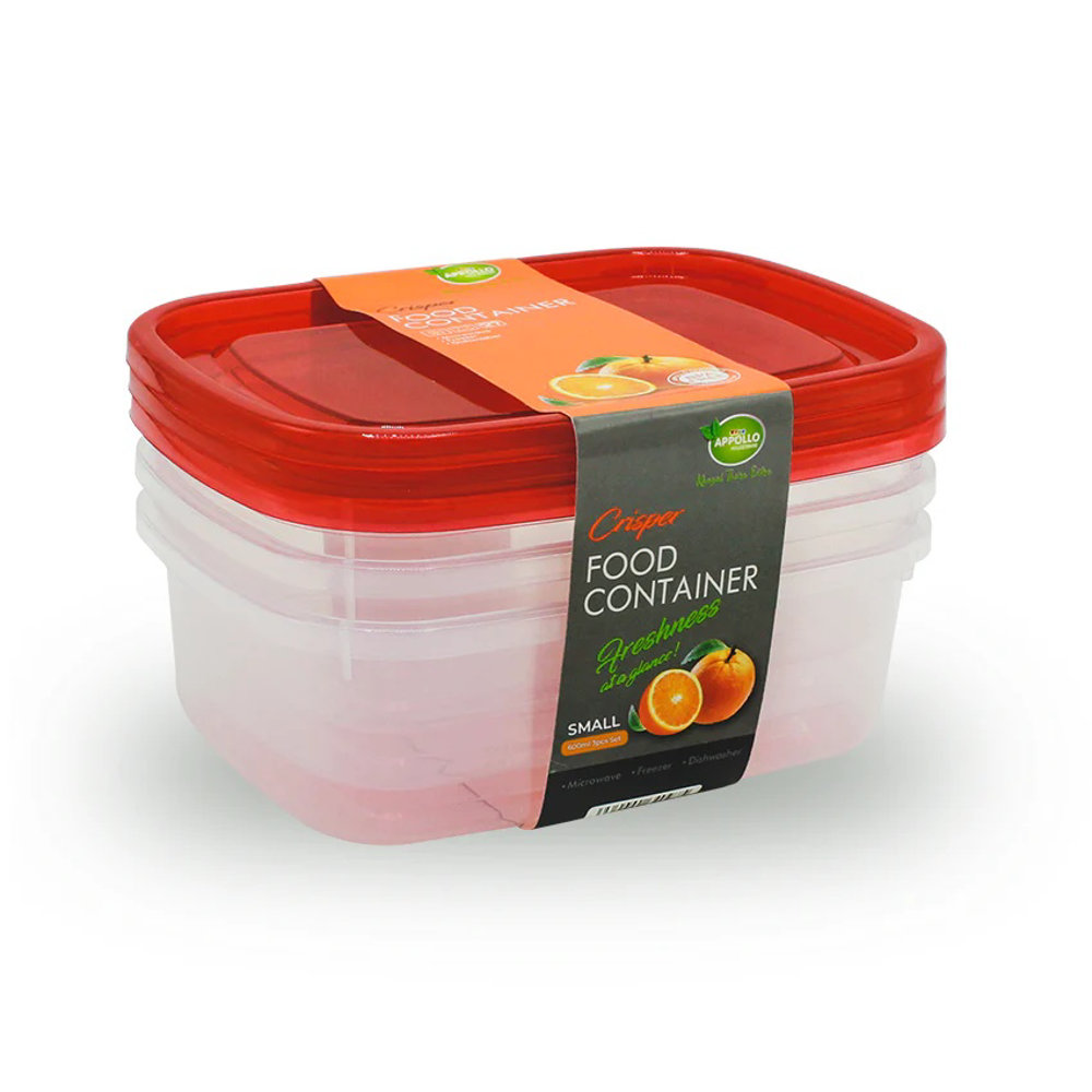 Picture of Crisper Food Container 3Pcs Set (S/M/L)