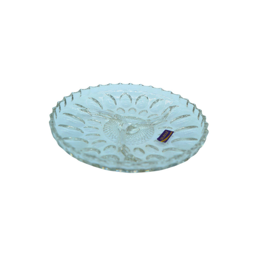 Picture of Delisoga Dry Fruit Plate #PO9-9A PK