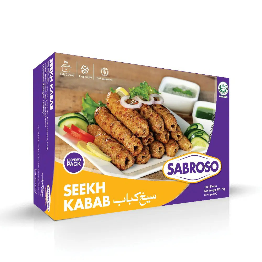 Picture of Sabroso Seekh Kabab E.P 540GM