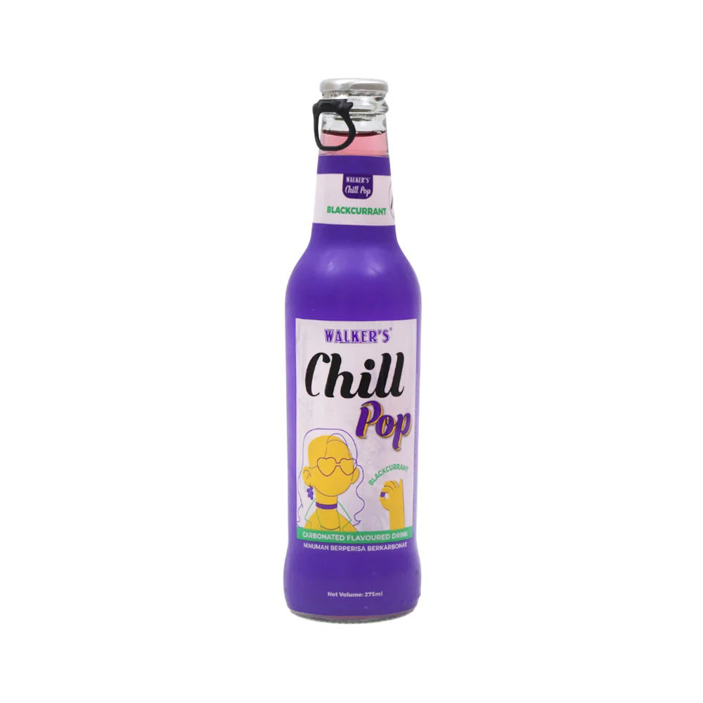 Picture of Walker's Chill Pop Blackcurrant Drink 275ML JP
