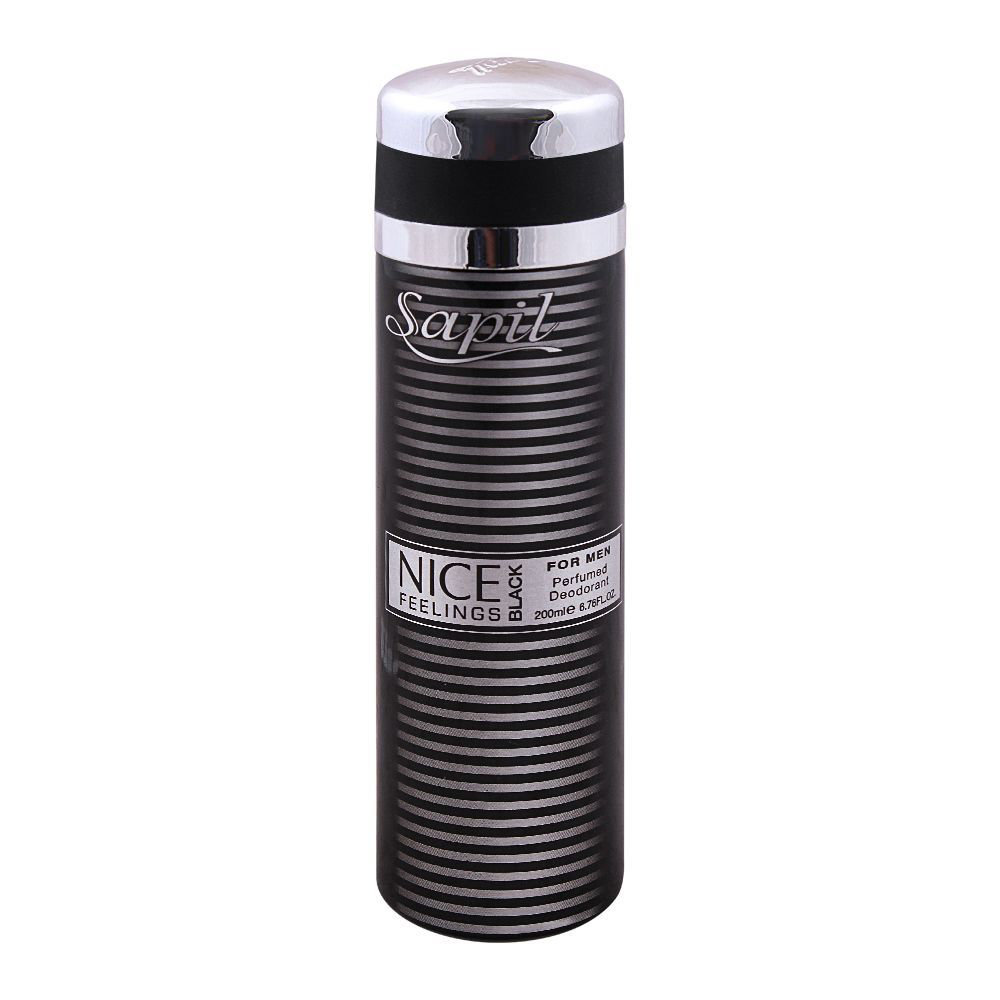 Picture of Sapil Nice Feeling Black For Men Perfumed 200ML UAE 
