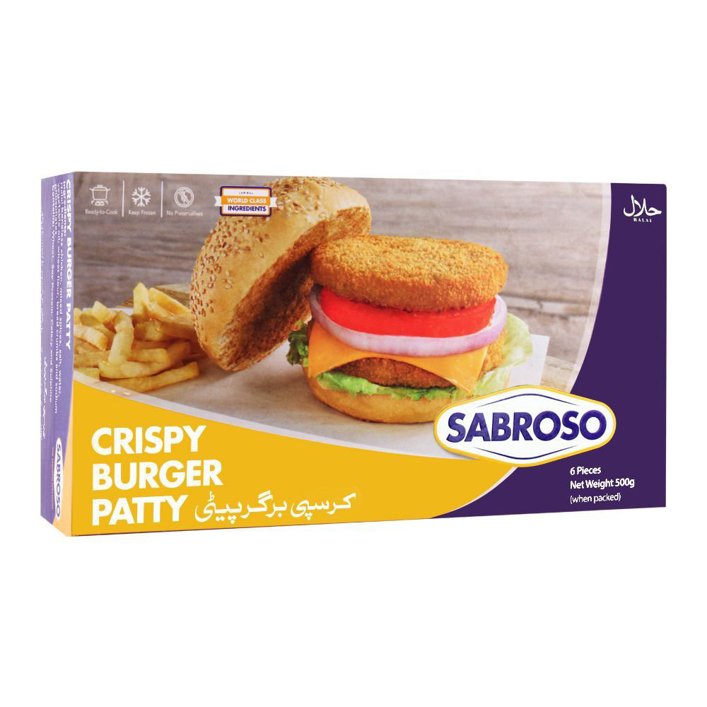 Picture of Sabroso Crispy Burger Patty 500GM