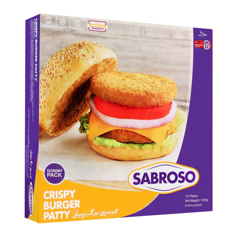 Picture of Sabroso Crispy Burger Patty E.P 1000GM