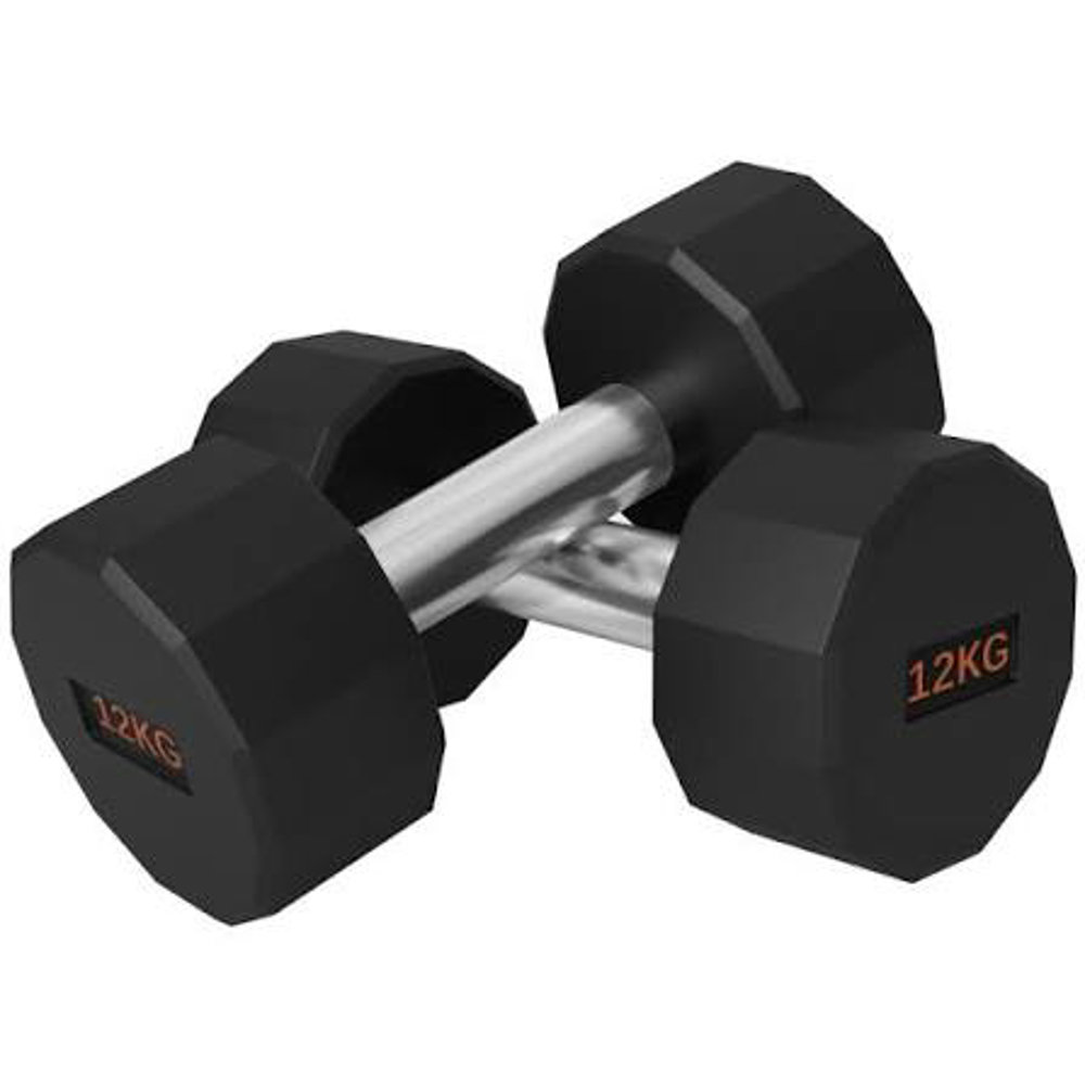 Picture of Dumbbell Rubber 12KG