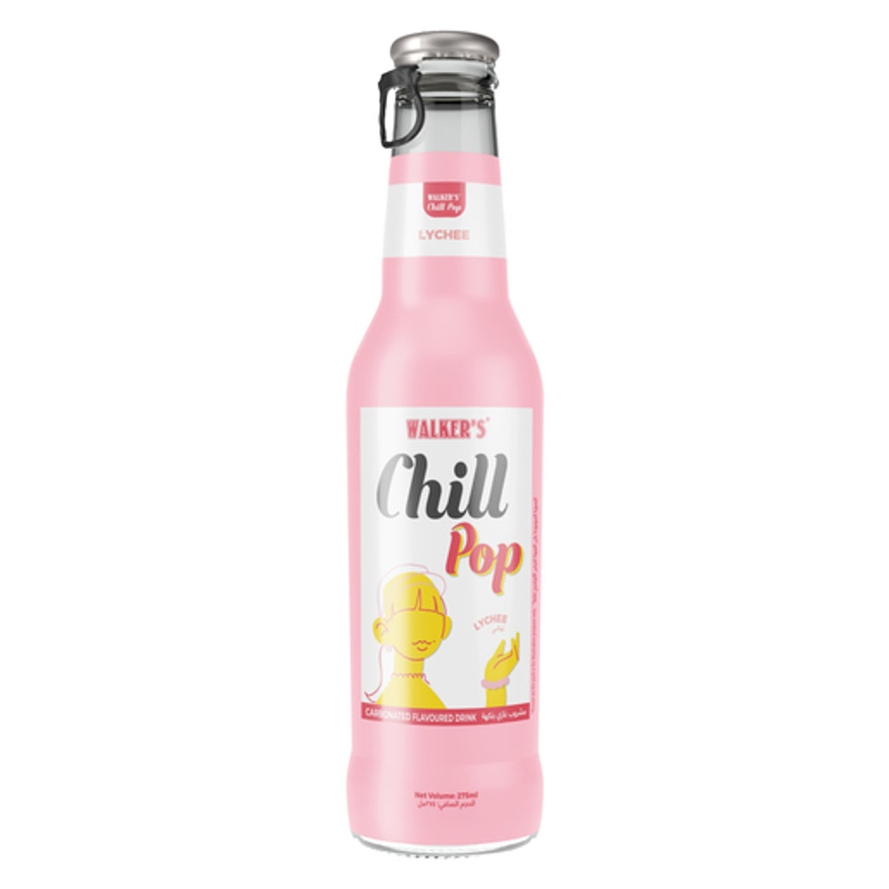 Picture of Walker's Chill Pop Lychee Drink 275ML JP