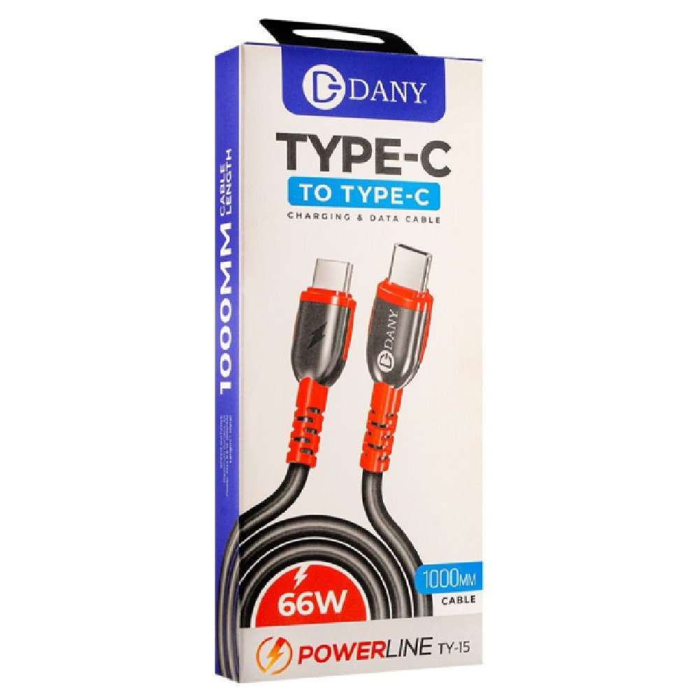 Picture of Dany Type-C Charging & Data Cable TY-15