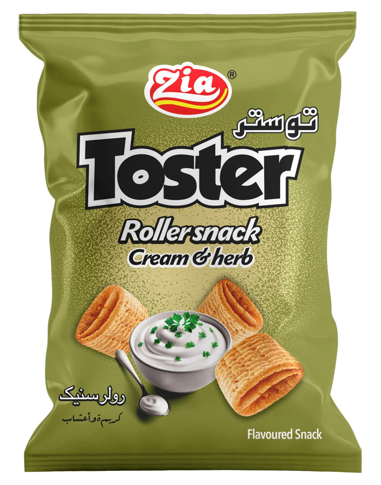 Picture of Zia Toster Roller Snack Cream & Herb 35GM