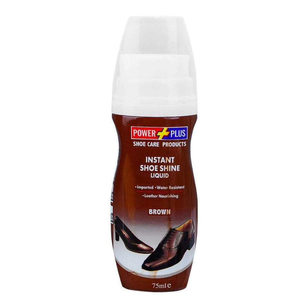 Picture of Power Plus Shoe Shine Liquid Brown 60ML