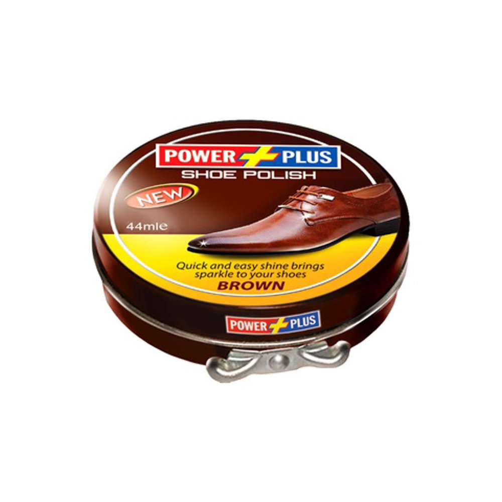 Picture of Power Plus Shoe Polish Brown 44ML