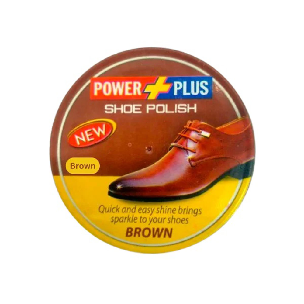 Picture of Power Plus Shoe Polish Brown 20ML
