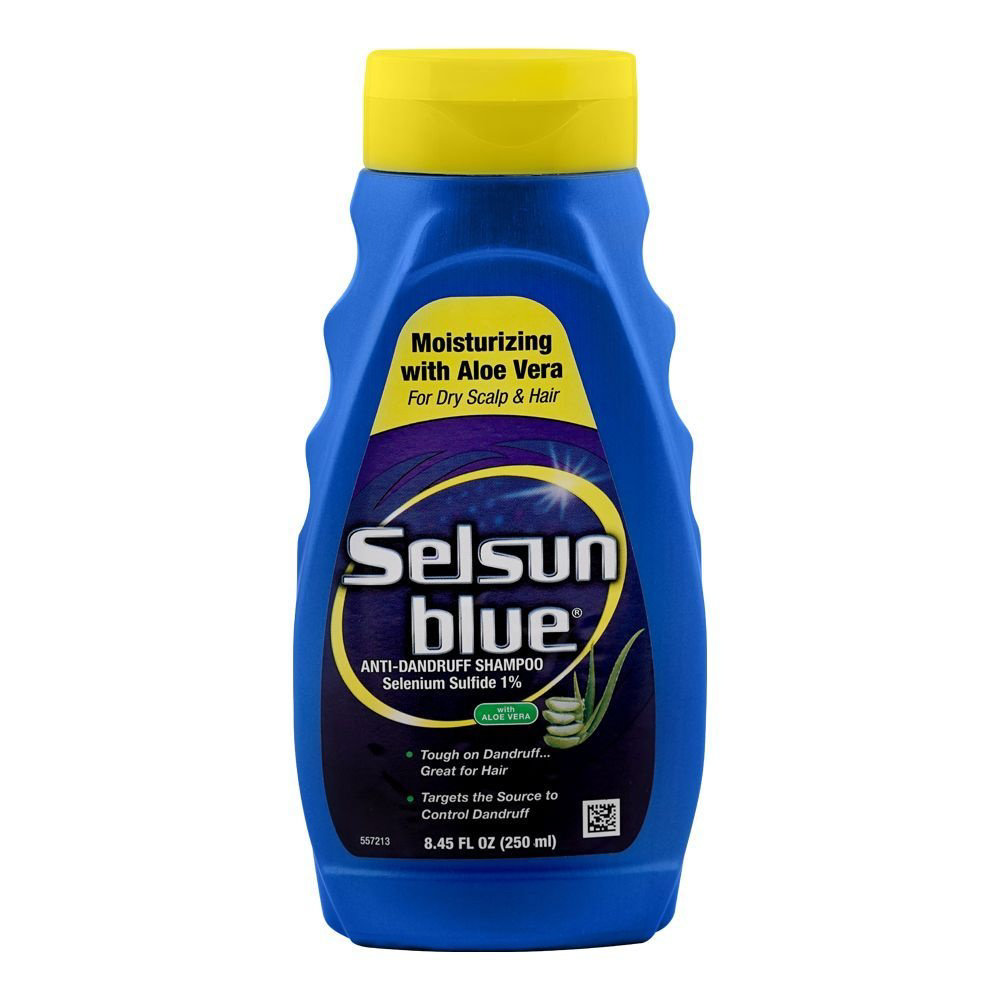 Picture of Selsun Blue Moisturizing & Aloe Vera Shampoo 300ML