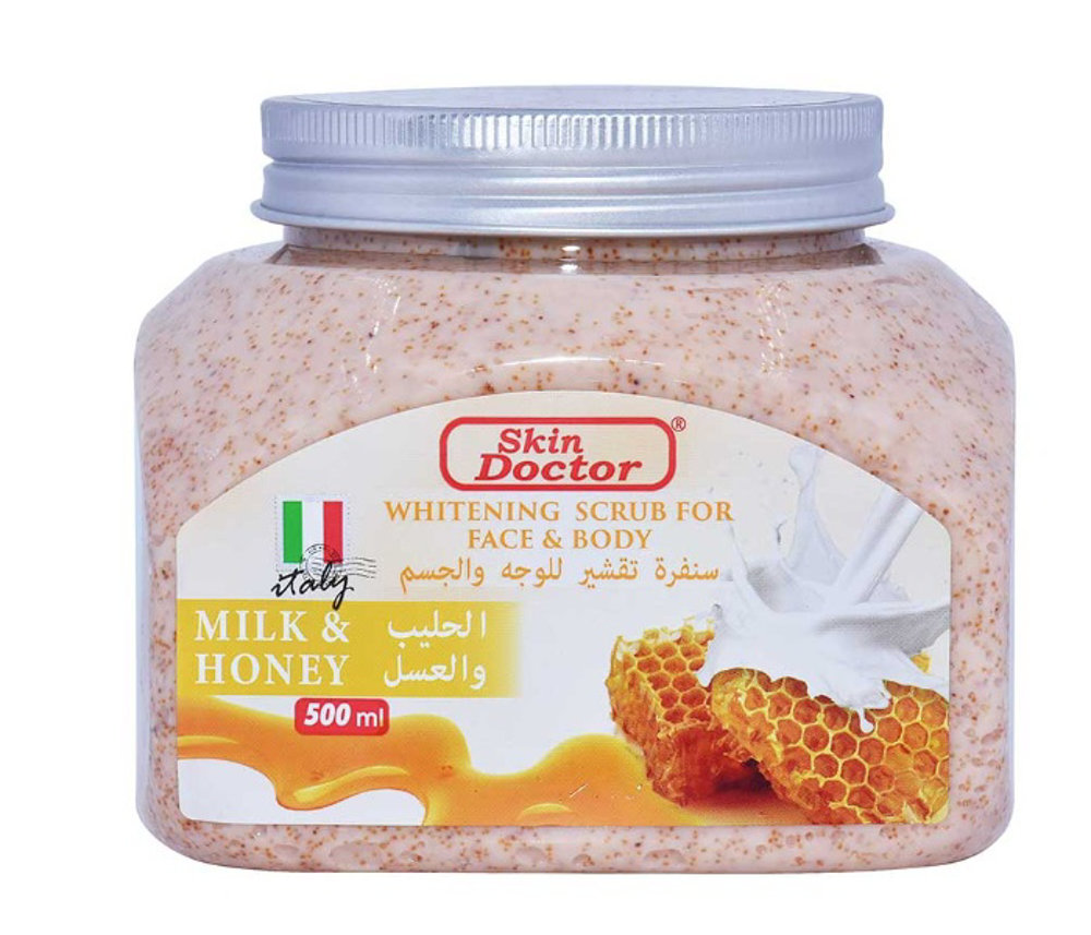 Picture of Skin Doctor Scrub Face & Body Milk&Honey 500ML